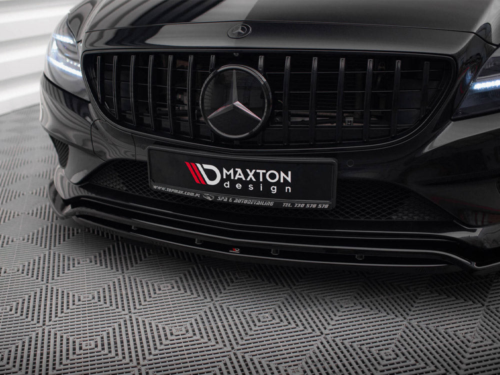 Front Splitter compatible with Mercedes-Benz CLS C218 Facelift