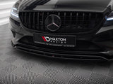Front Splitter compatible with Mercedes-Benz CLS C218 Facelift