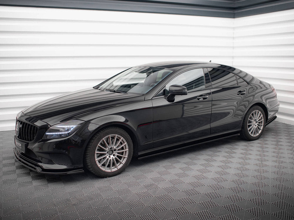 Side Skirts Diffusers V.2 compatible with Mercedes-Benz CLS C218