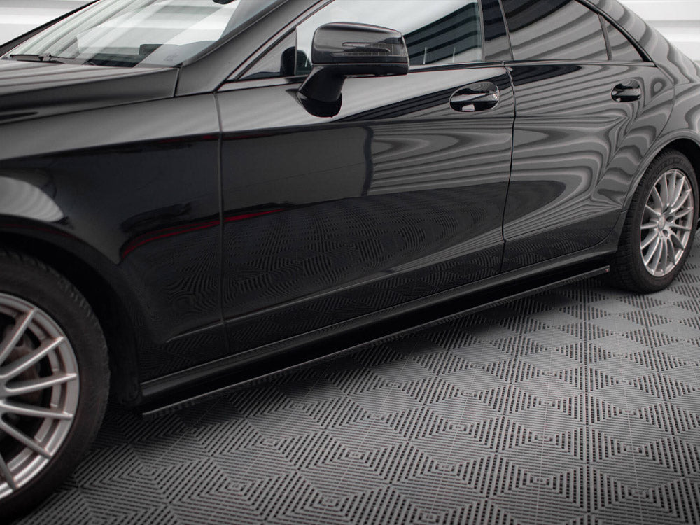 Side Skirts Diffusers V.2 compatible with Mercedes-Benz CLS C218