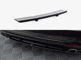 Central Rear Splitter (Vertical Bars) compatible with Audi S4 B9 Facelift