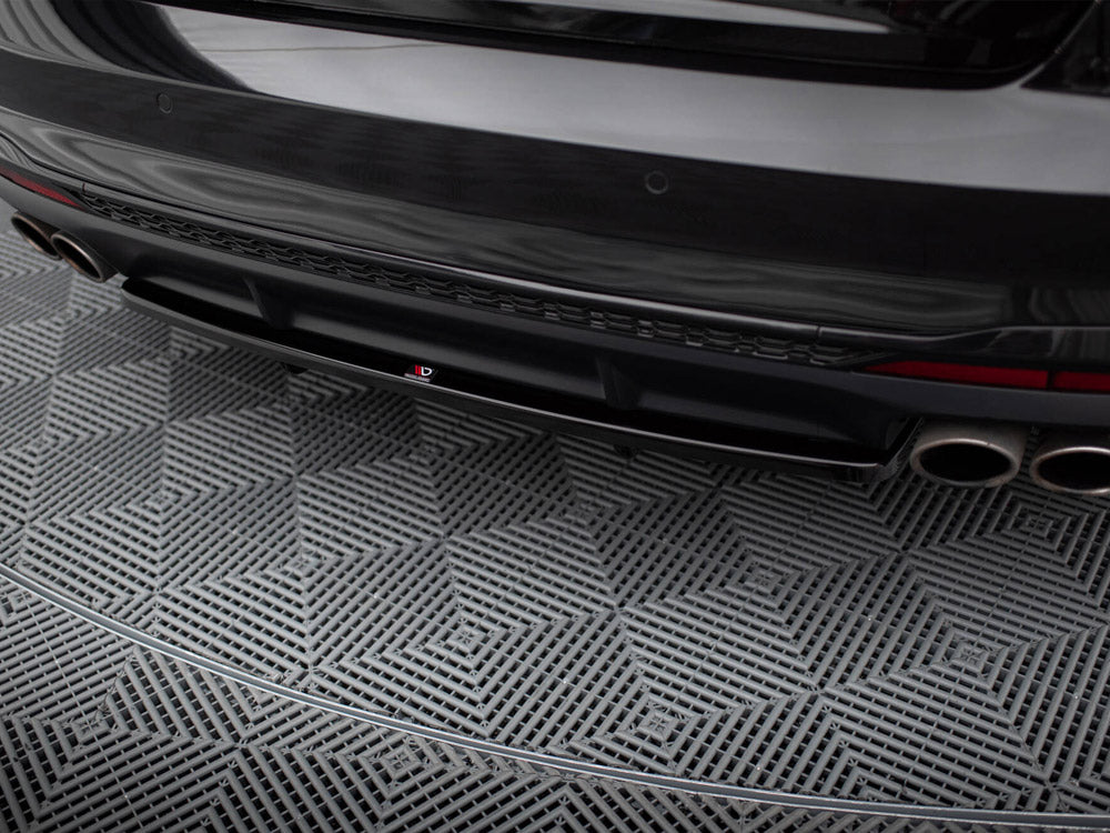 Central Rear Splitter (Vertical Bars) compatible with Audi S4 B9 Facelift