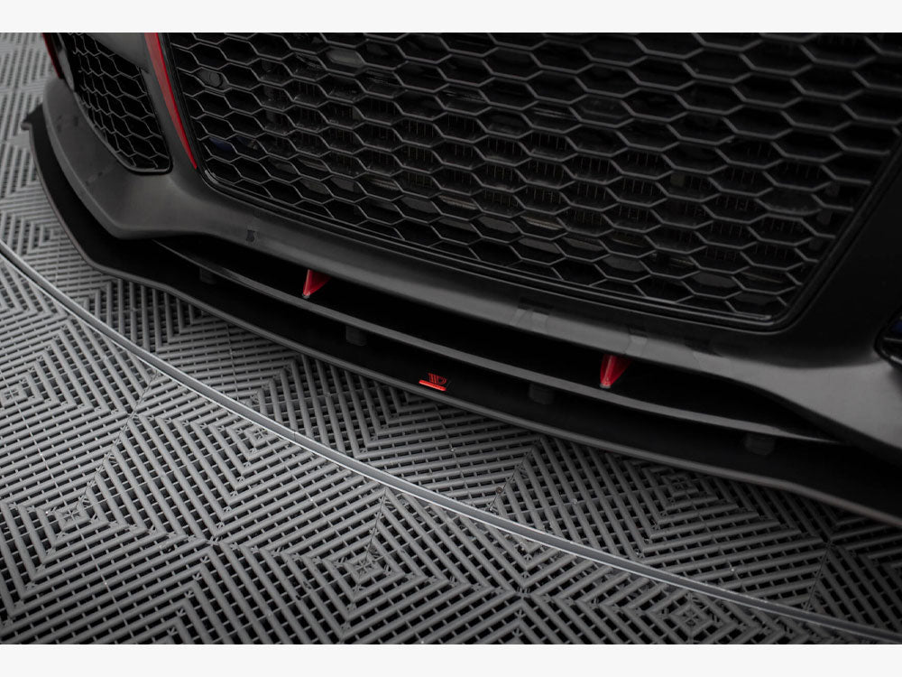 Street PRO Front Splitter compatible with Audi A7 RS 7 Look C7