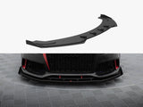 Street PRO Front Splitter + Flaps compatible with Audi A7 RS 7 Look C7