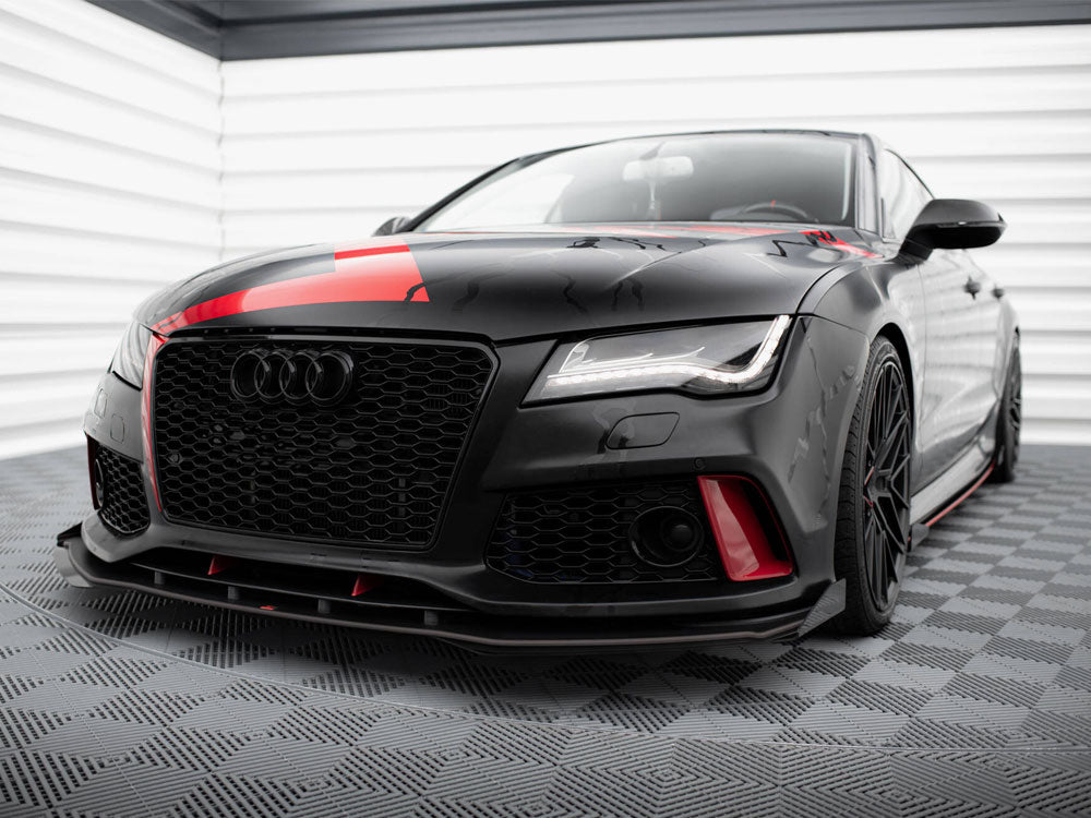 Front Flaps compatible with Audi A7 RS 7 Look C7