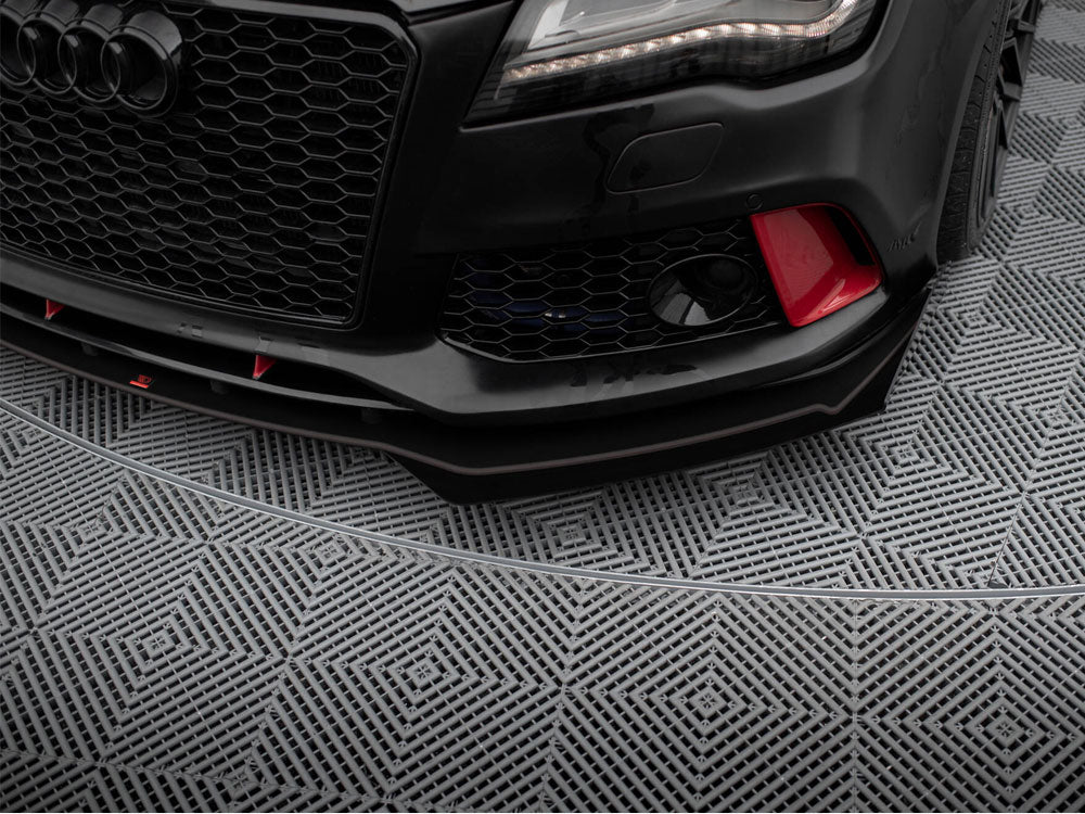 Front Flaps compatible with Audi A7 RS 7 Look C7