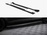 Street PRO Side Skirts Diffusers + Flaps compatible with Audi A7 RS 7 Look C7