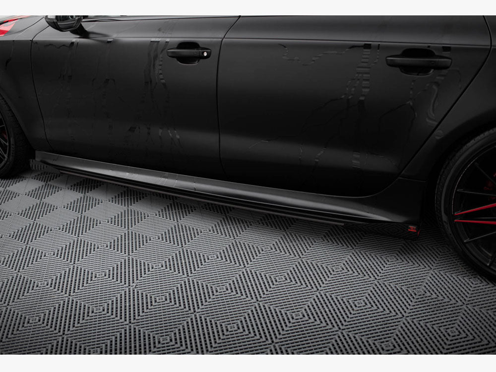 Side Flaps compatible with Audi A7 RS 7 Look C7