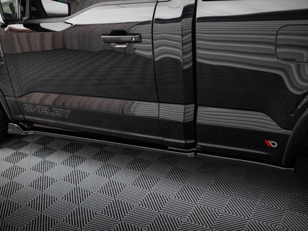 Side Skirts Diffusers compatible with Shelby F150 Super Snake
