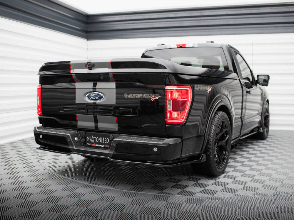 Central Rear Splitter compatible with Shelby F150 Super Snake