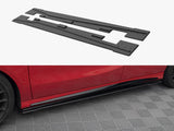 Street PRO Side Skirts Diffusers compatible with Mercedes-Benz A 45 AMG W176 Facelift