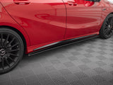 Street PRO Side Skirts Diffusers compatible with Mercedes-Benz A 45 AMG W176 Facelift