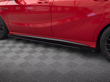 Street PRO Side Skirts Diffusers + Flaps compatible with Mercedes-Benz A 45 AMG W176 Facelift