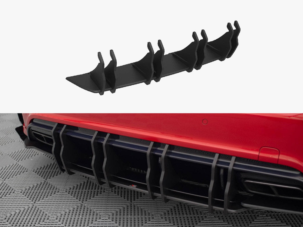 Street PRO Rear Diffuser compatible with Mercedes-Benz A 45 AMG W176 Facelift