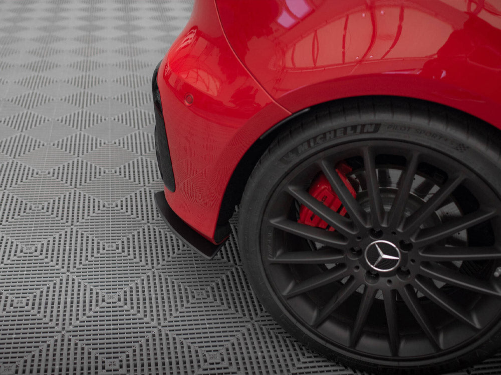 Street Pro Rear Side Splitters compatible with Mercedes-Benz A 45 AMG W176 Facelift