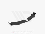Street Pro Rear Side Splitters + Flaps compatible with Mercedes-Benz A 45 AMG W176 Facelift