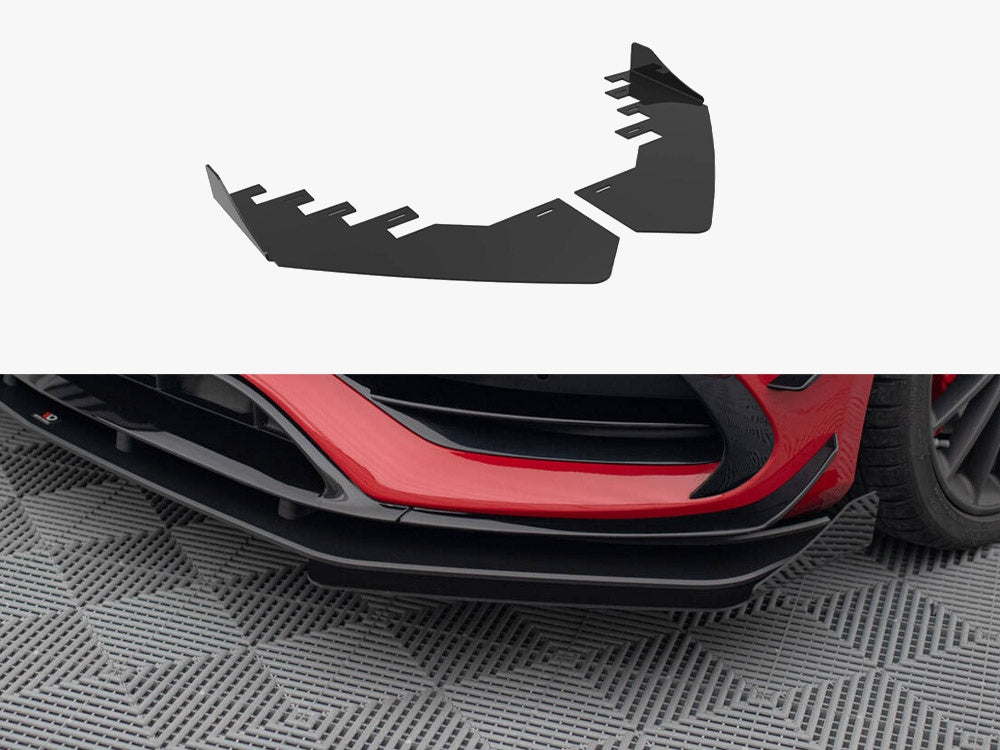 Front Flaps compatible with Mercedes-Benz A 45 AMG Aero W176 Facelift