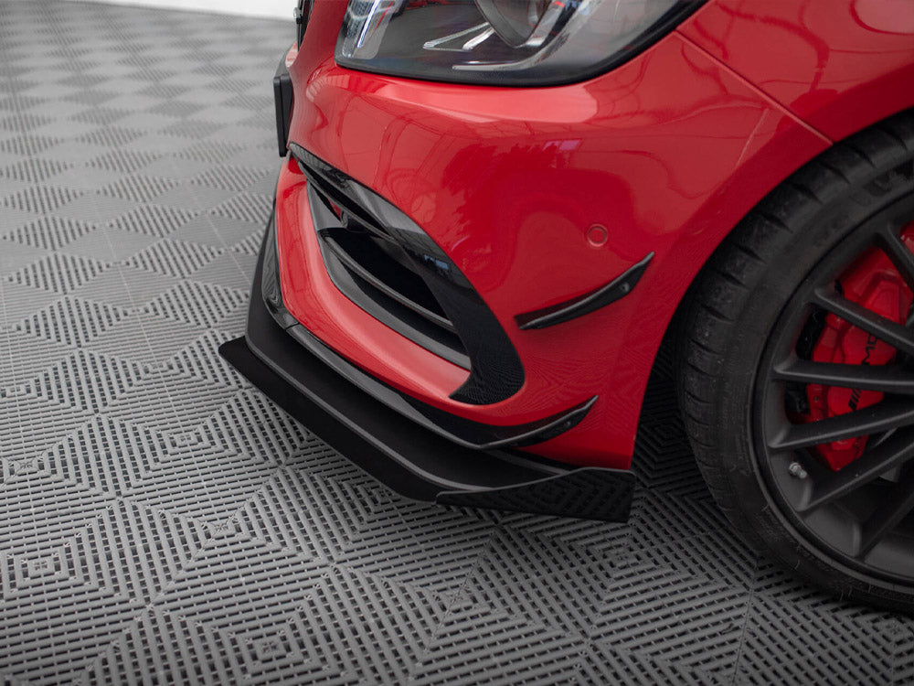 Front Flaps compatible with Mercedes-Benz A 45 AMG Aero W176 Facelift