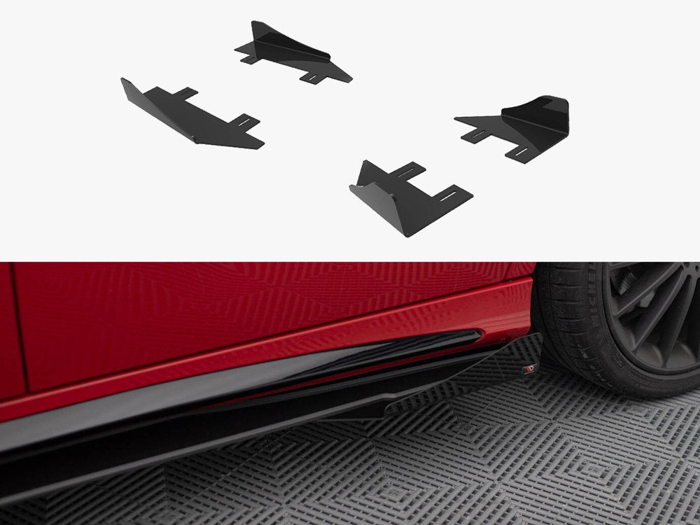 Side Flaps compatible with Mercedes-Benz A 45 AMG W176 Facelift