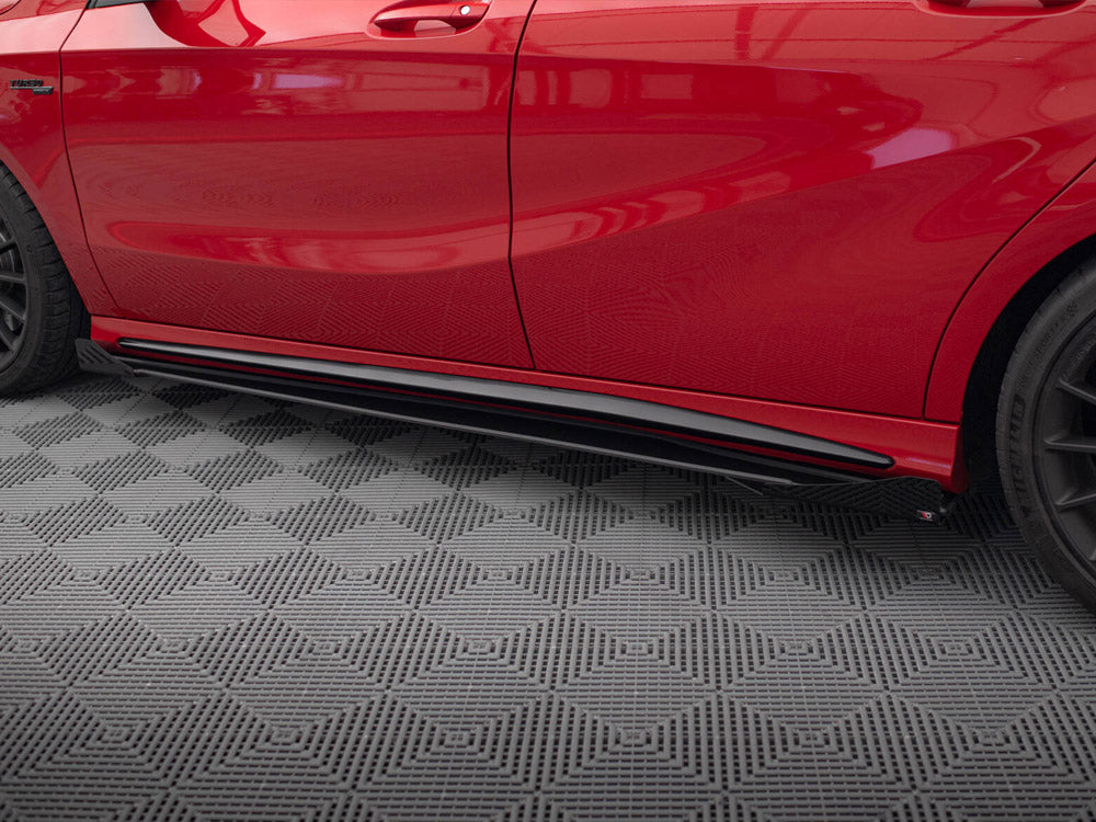 Side Flaps compatible with Mercedes-Benz A 45 AMG W176 Facelift