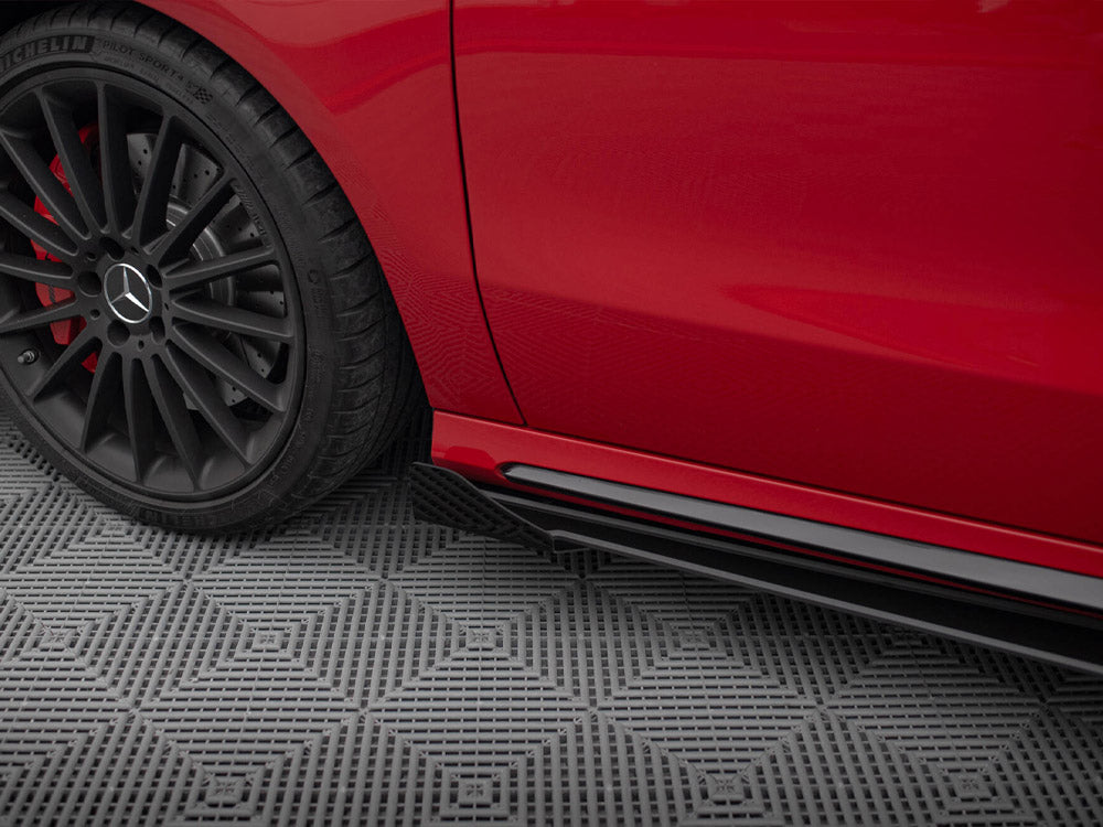 Side Flaps compatible with Mercedes-Benz A 45 AMG W176 Facelift