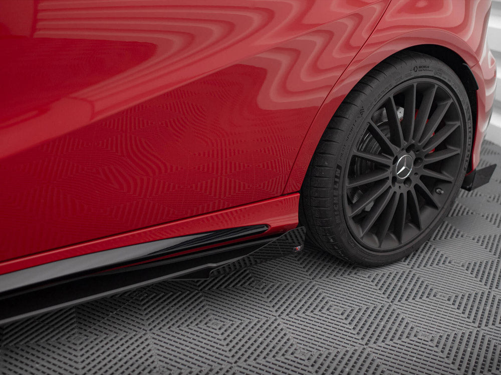 Side Flaps compatible with Mercedes-Benz A 45 AMG W176 Facelift