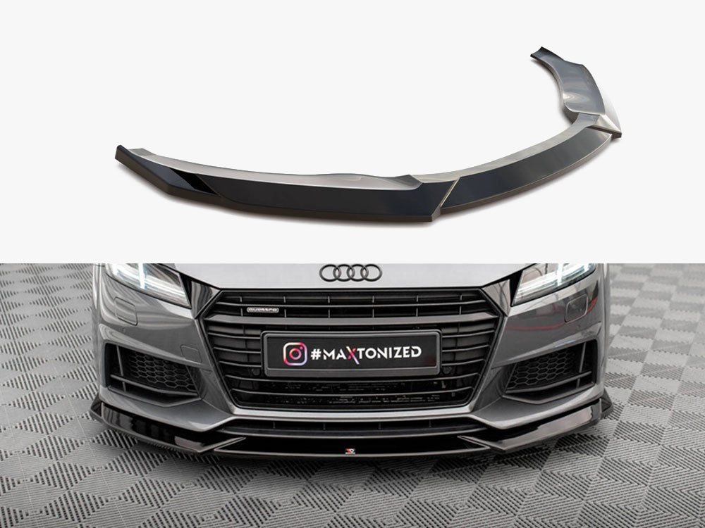 Front Splitter V.1 compatible with Audi TT S / S Line 8S