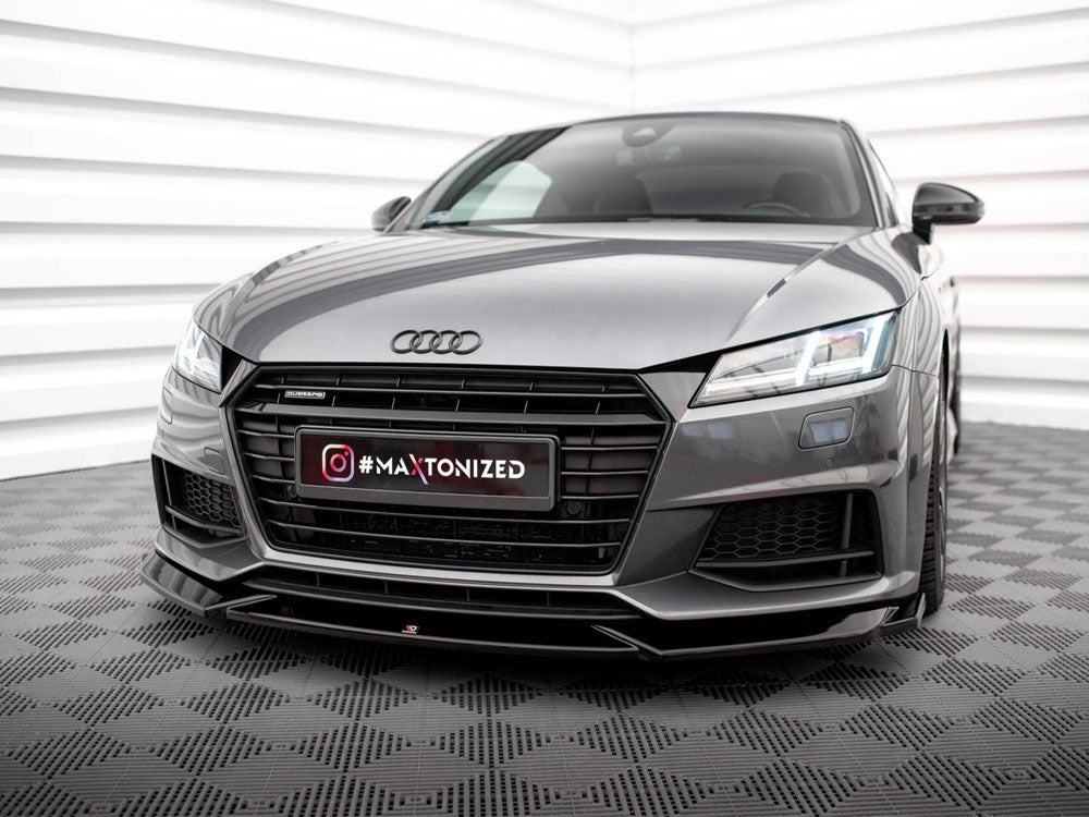 Front Splitter V.1 compatible with Audi TT S / S Line 8S