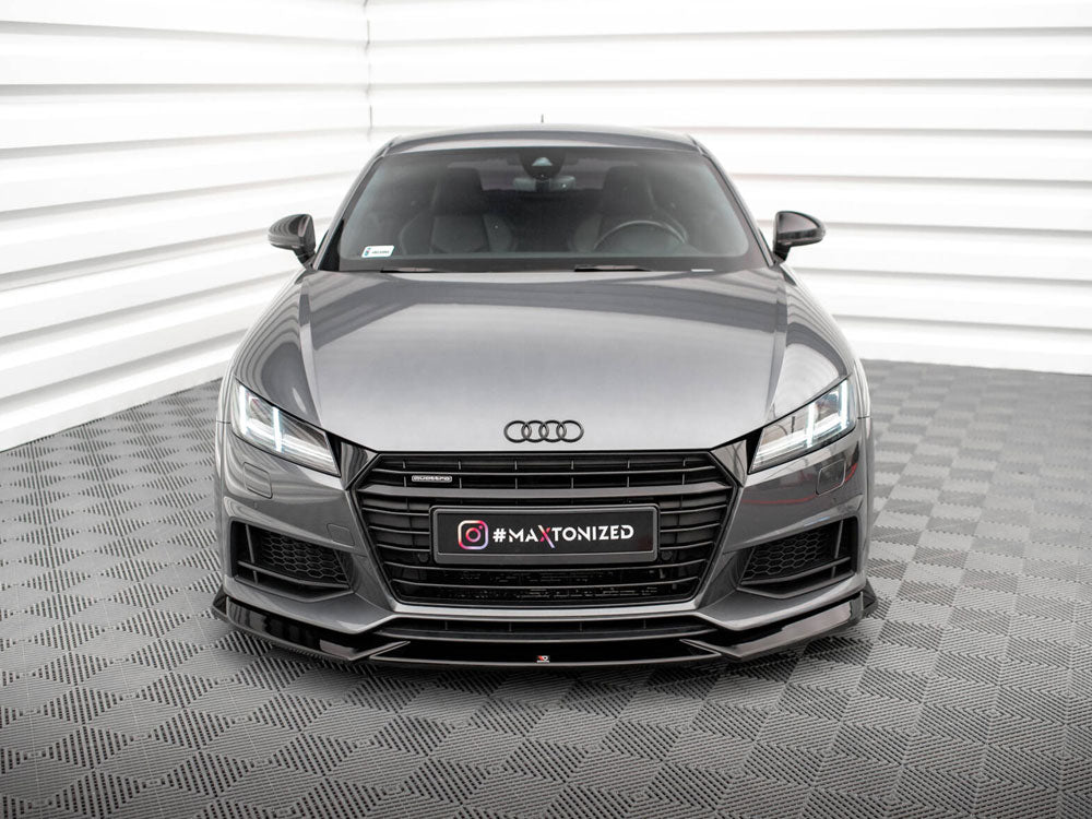 Front Splitter V.1 compatible with Audi TT S / S Line 8S