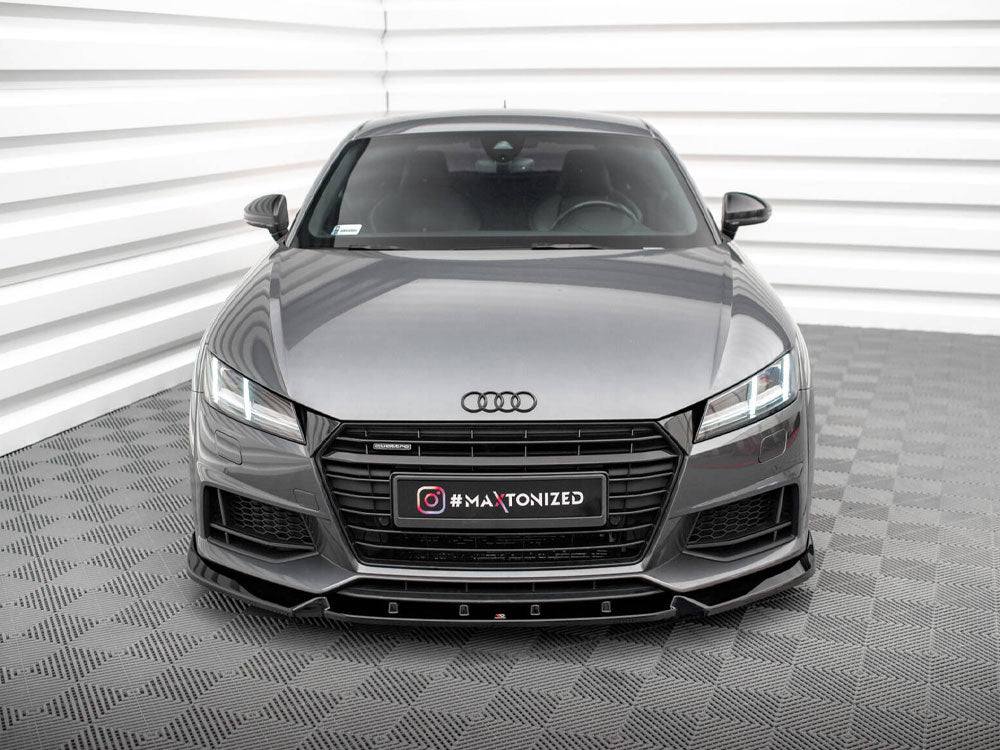 Front Splitter V.2 compatible with Audi TT S / S Line 8S