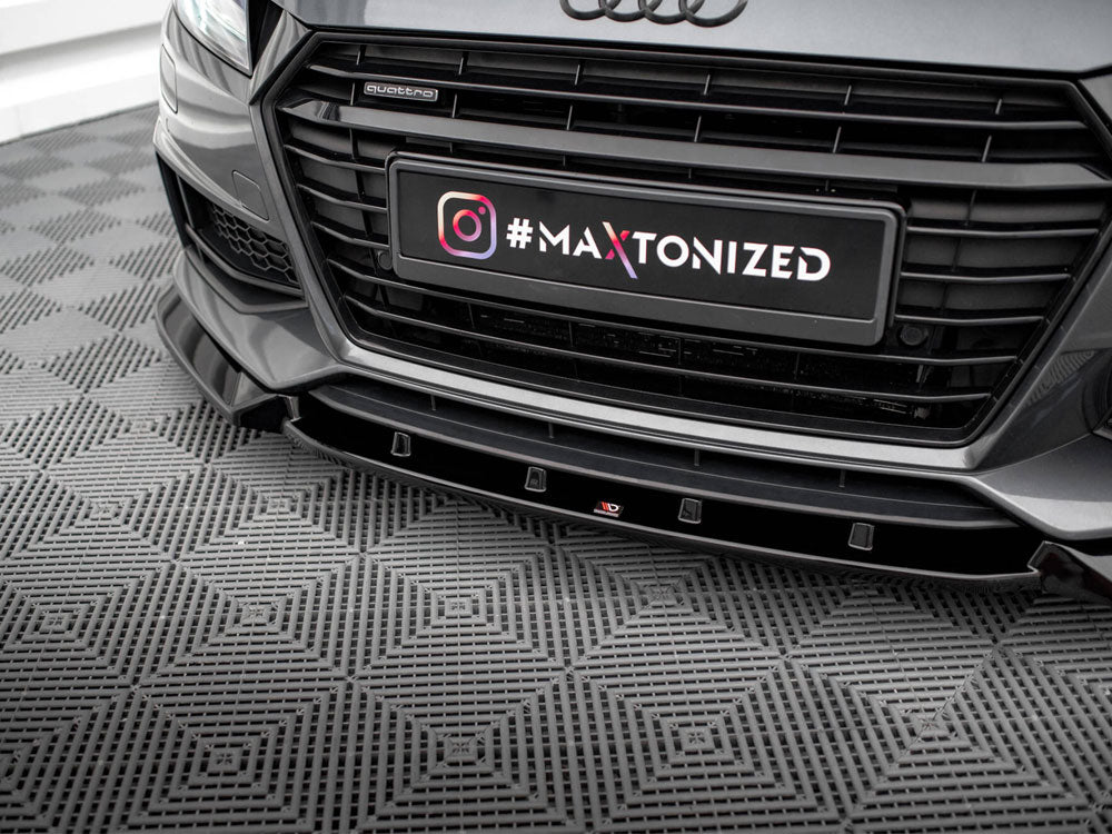 Front Splitter V.2 compatible with Audi TT S / S Line 8S