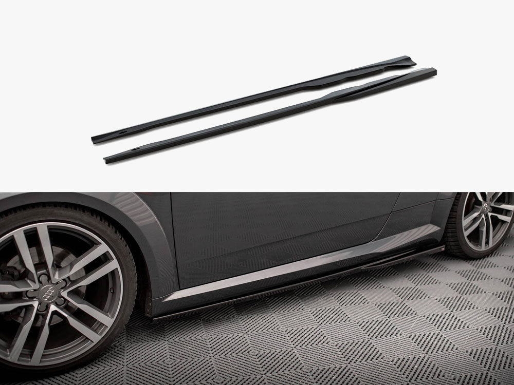 Side Skirts Diffusers compatible with Audi TT S / S Line 8S