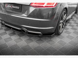 Rear Side Splitters V.1 compatible with Audi TT S Line 8S