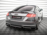 Central Rear Splitter compatible with Audi TT S Line 8S