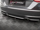 Central Rear Splitter compatible with Audi TT S Line 8S