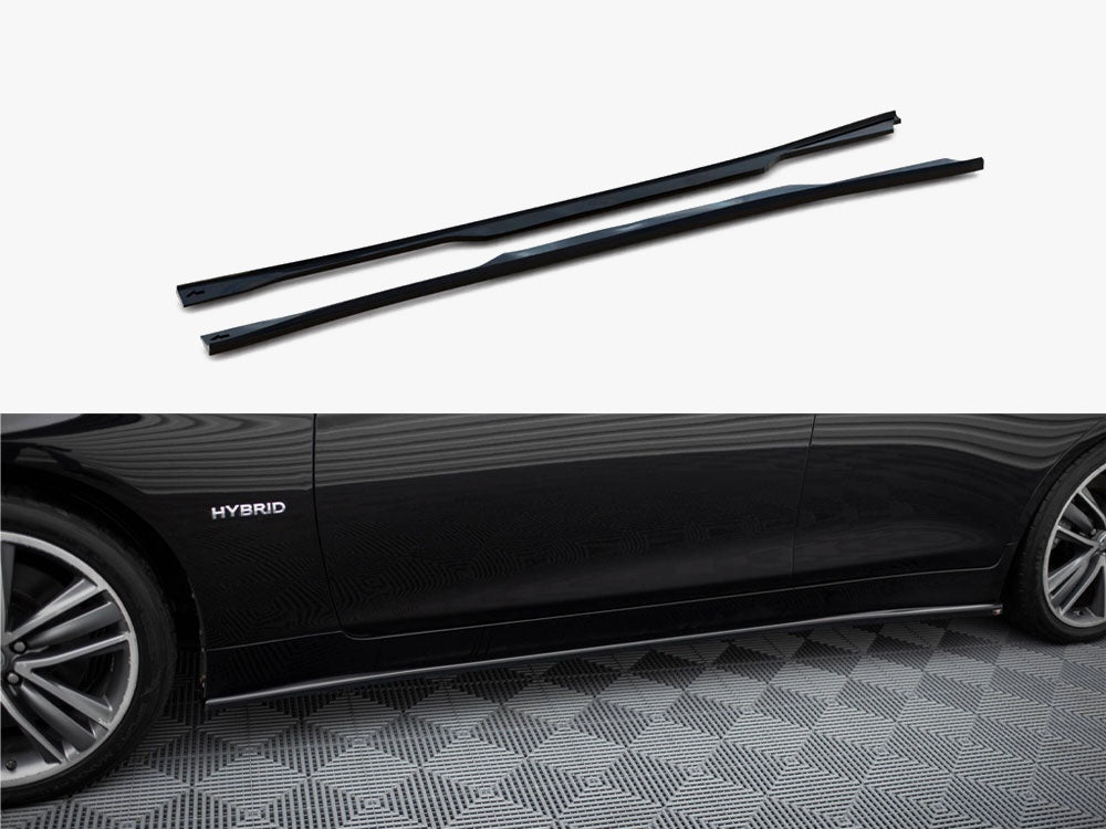 Side Skirts Diffusers V.2 compatible with INFINITI Q50 S Mk1