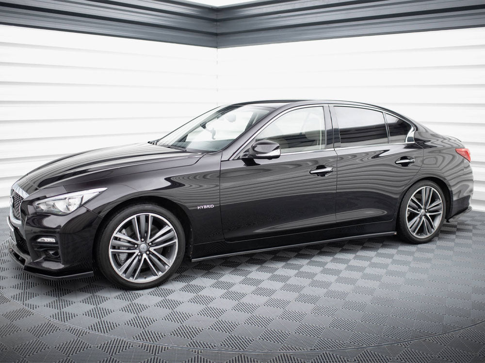 Side Skirts Diffusers V.2 compatible with INFINITI Q50 S Mk1