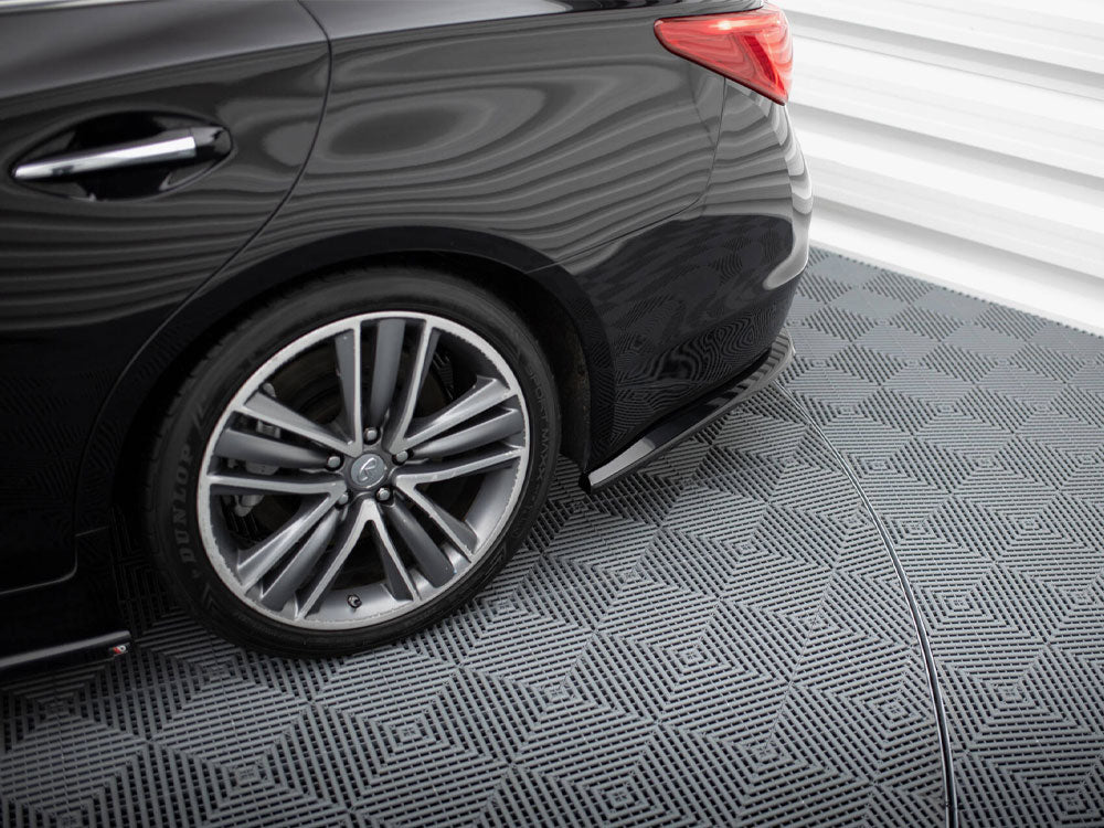 Rear Side Splitters V.2 compatible with INFINITI Q50 S Mk1