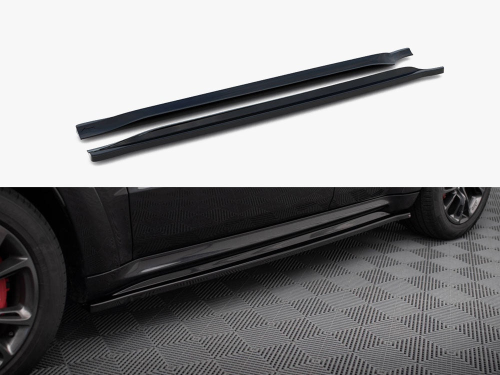 Side Skirts Diffusers compatible with Jeep Grand Cherokee SRT WK2 Facelift