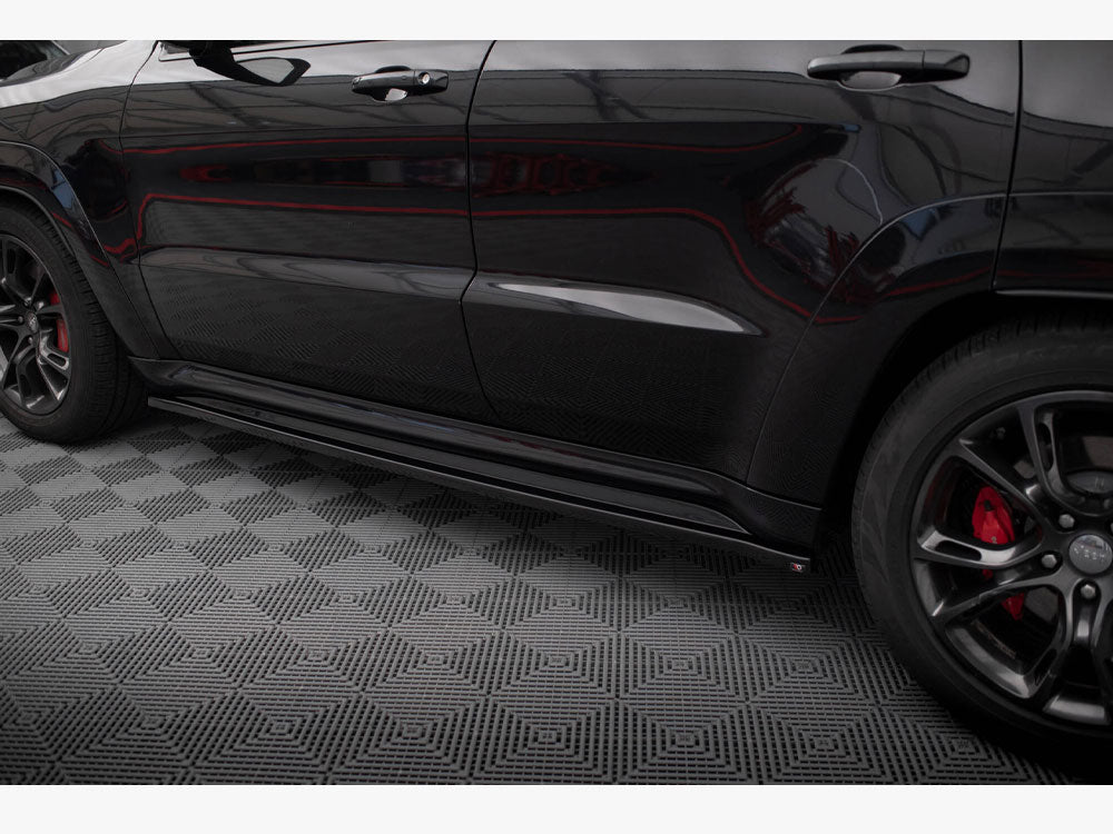 Side Skirts Diffusers compatible with Jeep Grand Cherokee SRT WK2 Facelift