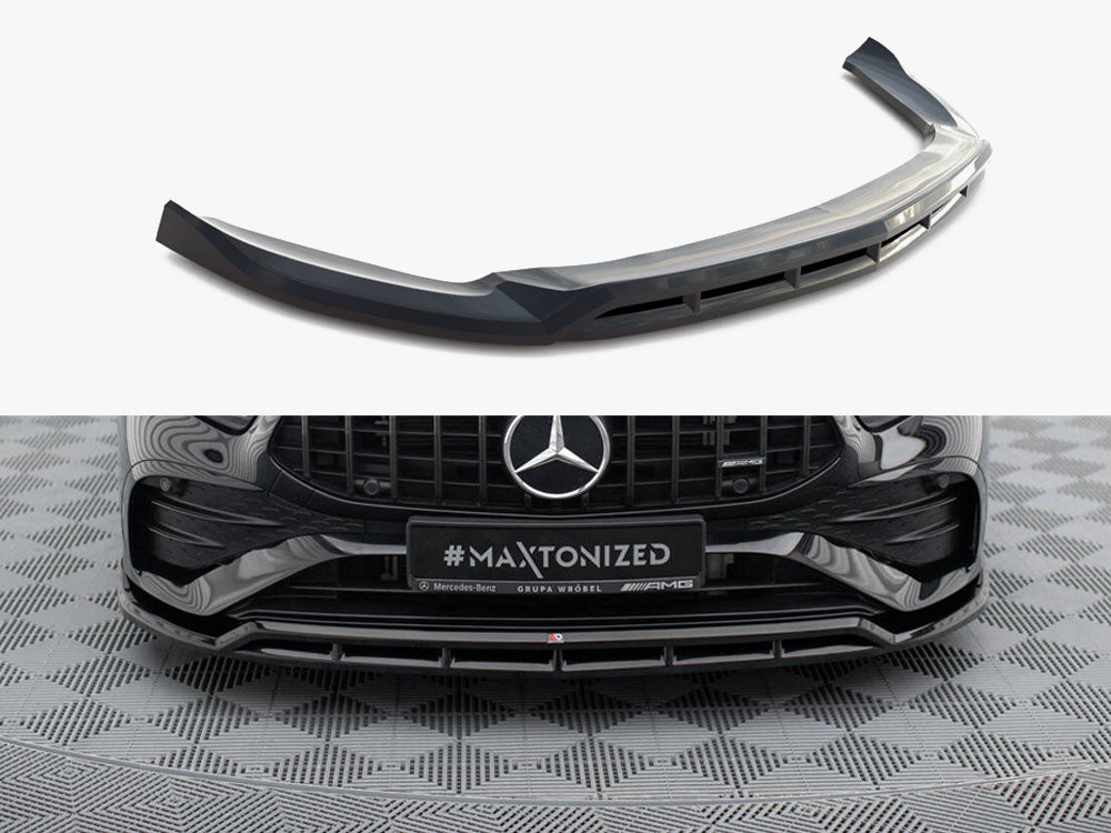 Front Splitter compatible with Mercedes-AMG A35 / A AMG Line W177 Facelift