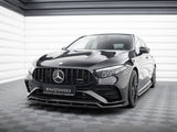 Front Splitter compatible with Mercedes-AMG A35 / A AMG Line W177 Facelift