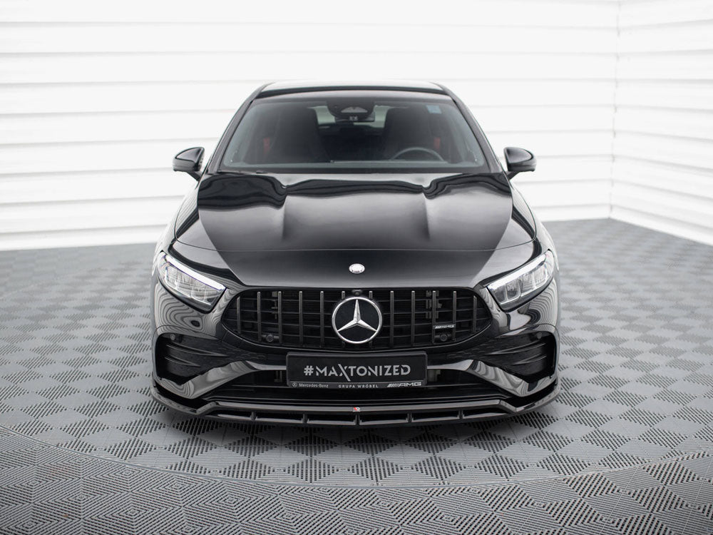 Front Splitter compatible with Mercedes-AMG A35 / A AMG Line W177 Facelift