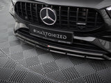 Front Splitter compatible with Mercedes-AMG A35 / A AMG Line W177 Facelift