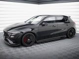 Side Skirt Diffusers compatible with Mercedes-AMG A35 / A AMG Line W177 Facelift
