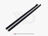 Side Skirt Diffusers compatible with Mercedes-AMG A35 / A AMG Line W177 Facelift