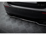 Rear Splitter (Vertical Bars) compatible with Mercedes-AMG A35 Hatchback W177