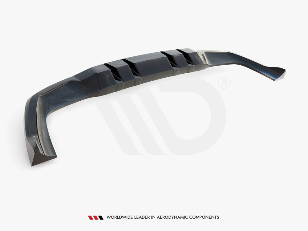 Rear Splitter (Vertical Bars) compatible with Mercedes-AMG A35 Hatchback W177