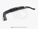 Rear Splitter (Vertical Bars) compatible with Mercedes-AMG A35 Hatchback W177