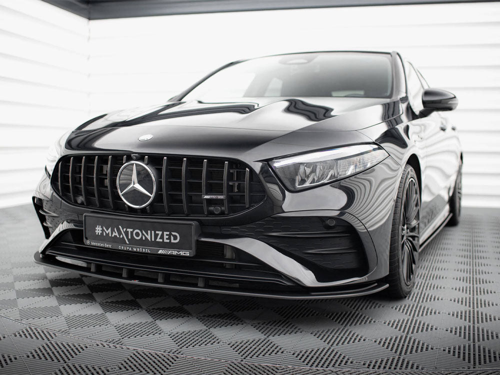 Street PRO Front Splitter compatible with Mercedes-AMG A35 W177 Facelift